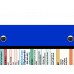 WhiteCoat Clipboard® Trifold - Blue Physical Therapy Edition